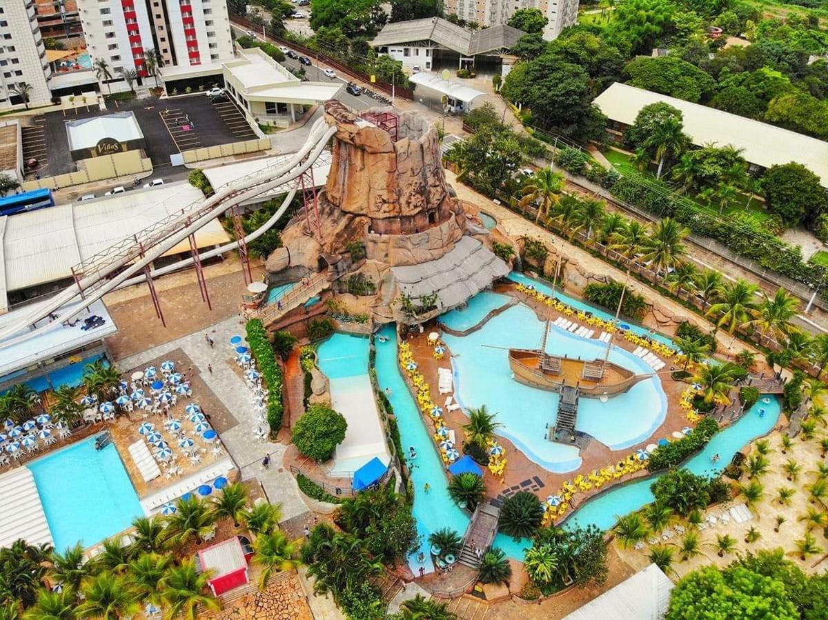 Piazza Diroma C/ Acqua Park - Viaggio Locacoes Por Temporada Leilighet Caldas Novas Eksteriør bilde